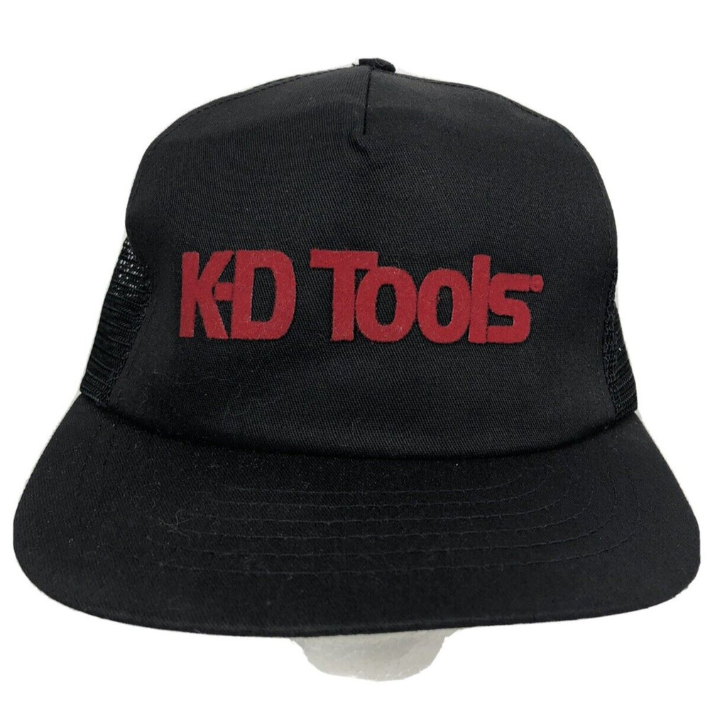 Vintage K-D Tools K&D KD Trucker Hat Snapback Swingster USA Made 80s RARE